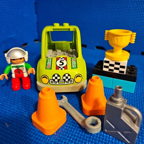 Duplo raceauto set like new