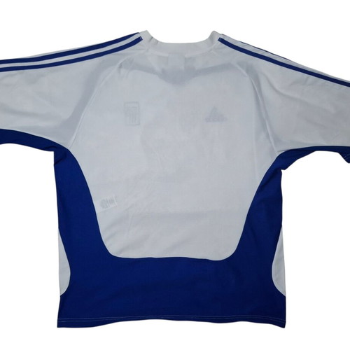 Greece National Football Jersey 2004 Away White Adidas used