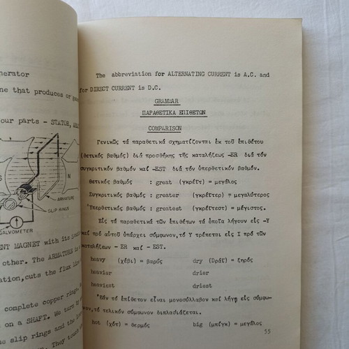 English Technical Lessons for Radioelectricians used book