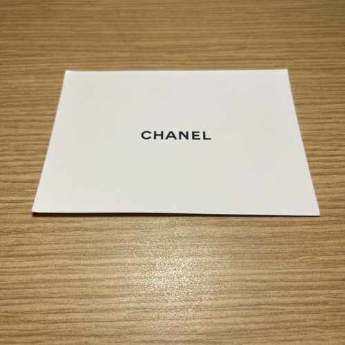 Authentic Chanel card from France