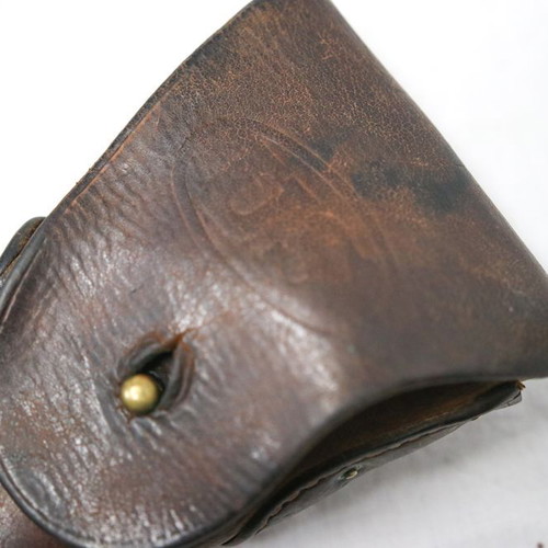 WW2 U.S Army brown holster for Colt M 1911 pistol used