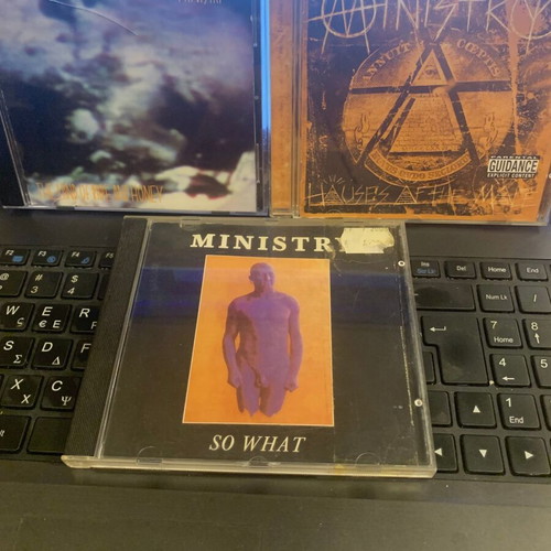 Ministry 3 CD pack used, metal