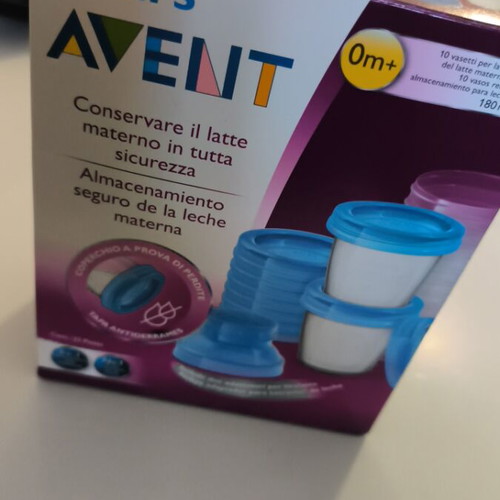 Philips Avent breast milk storage containers, pack of 10
