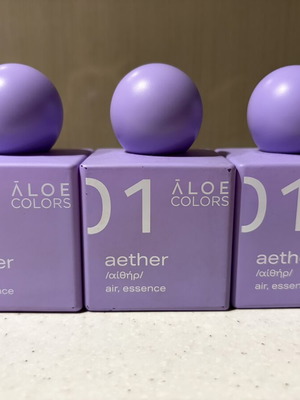 Aloe Colors Aether & Armonia perfumes like new, set of 5