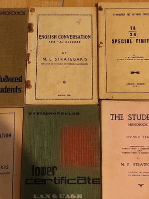 English books used, pack of 27, 1960s