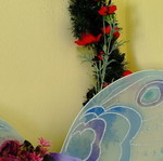 Large decorative wreath like new