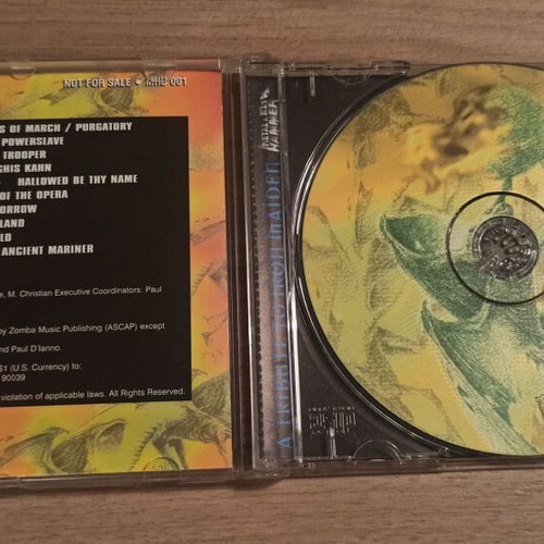 A Tribute To Iron Maiden A Call To Irons CD like new, metal