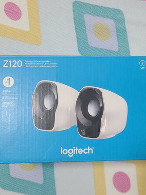Logitech Z120 2.0 Stereo Speakers new, compact USB powered