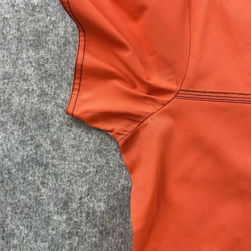 Dickies T-shirt medium used orange medical nurse top with pockets