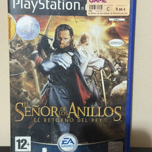 The Lord of the Rings Return of the King PS2 game, good condition