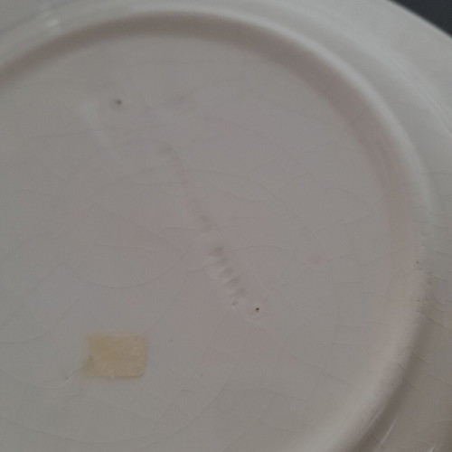 Vintage plates used, set of 2, 19cm diameter