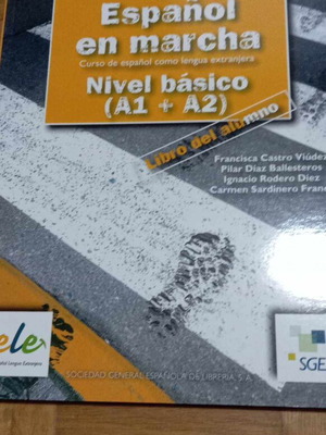 Espanol en Marcha book new, basic level A1+A2