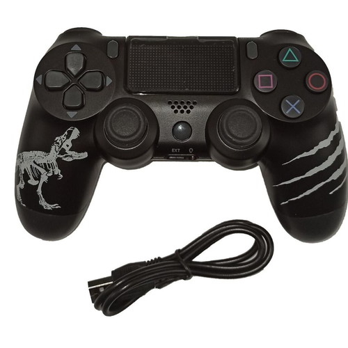 Doubleshock wireless gamepad for PS4 Dinosaur black new