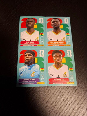 Αυτοκόλλητα Ghana Players FIFA World Cup 2026 καινούργια σειρά