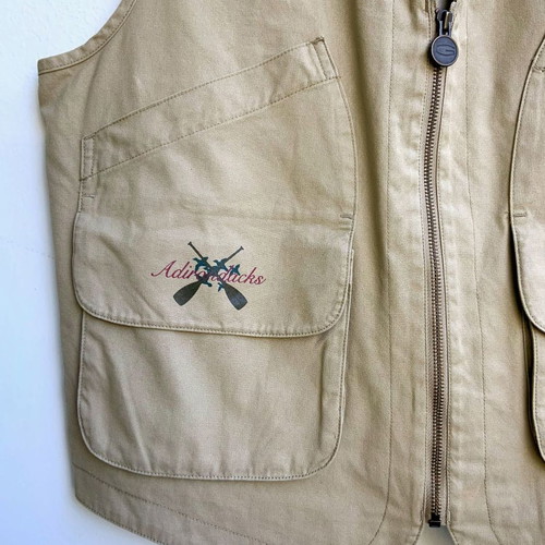 GANT men's beige vest size M used Safari style