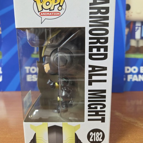 Funko Pop Animation Armored All Might Metallic figure new exclusive