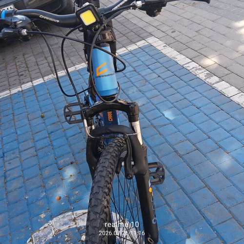 Carrera M6 2000 26" mountain bike used, blue-orange
