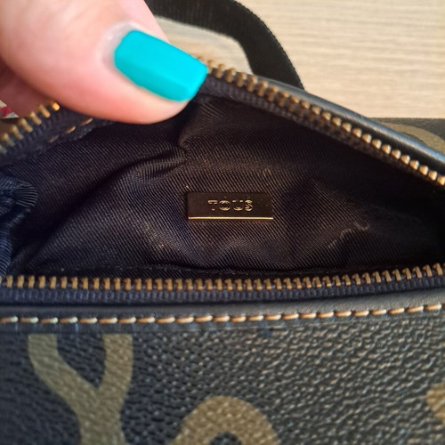 Tous Kaos crossbody bag like new, black and beige