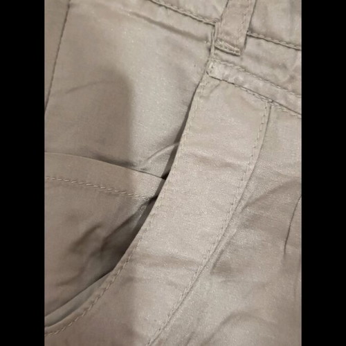 Stradivarius satin pants like new, gray and beige, size S
