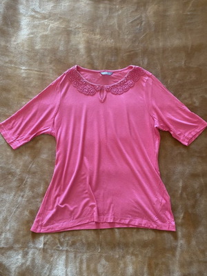 Pink Comfortable T-Shirt like new, M&S, size L