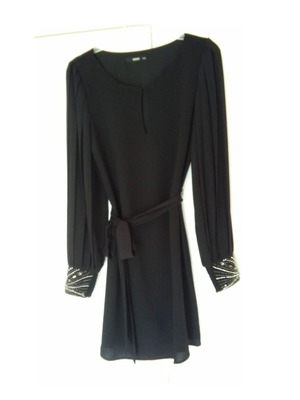 Oasis evening dress S-M like new, black