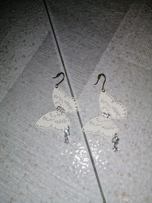 Butterfly earrings