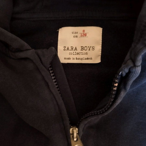 Zara cardigan used dark blue for kids 8-9 years old