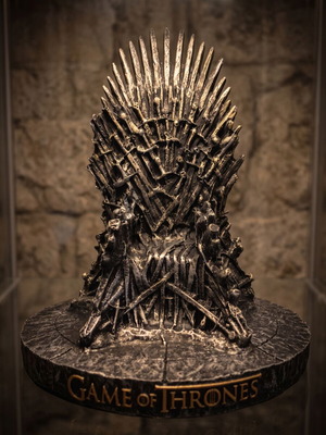 Iron Throne Game of Thrones collectible figure