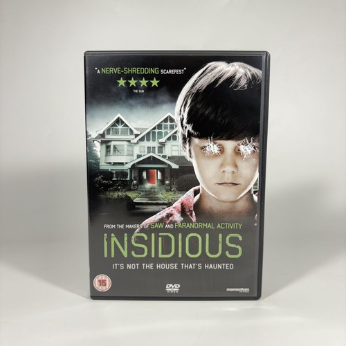 Insidious DVD like new with English subtitles and slipcase