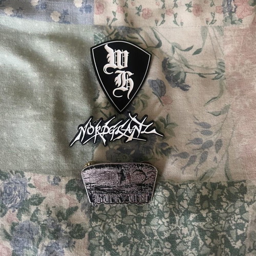 Burzum Nordglanz Wehrhammer black metal pins