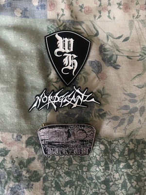 Burzum Nordglanz Wehrhammer black metal pins