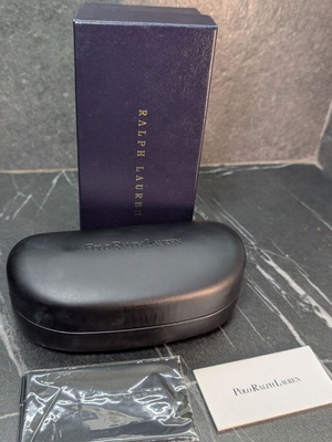 Polo Ralph Lauren Sunglasses Case new black hard