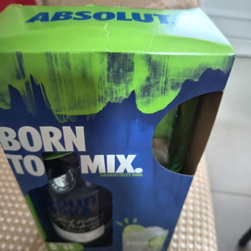Absolut Vodka with Glasses new