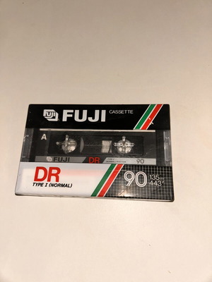 Fuji DR 90 κασέτα τύπου I κενή, άριστη κατάσταση