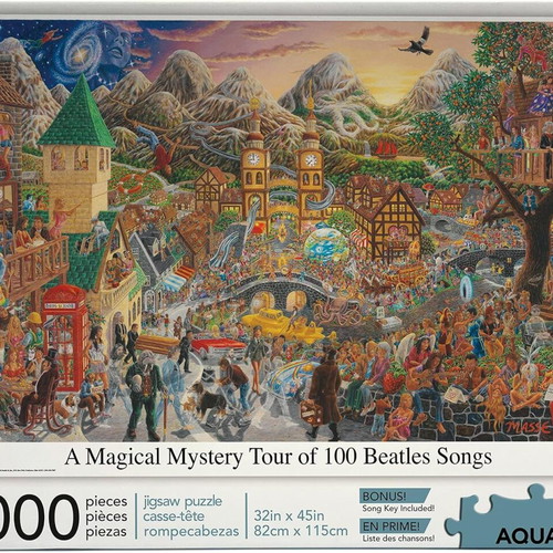The Beatles The Magical Mystery Tour puzzle new, 3000 pieces, AQUARIUS