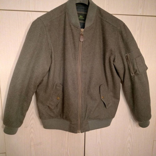 Lacoste men's winter jacket like new, double face, size XL