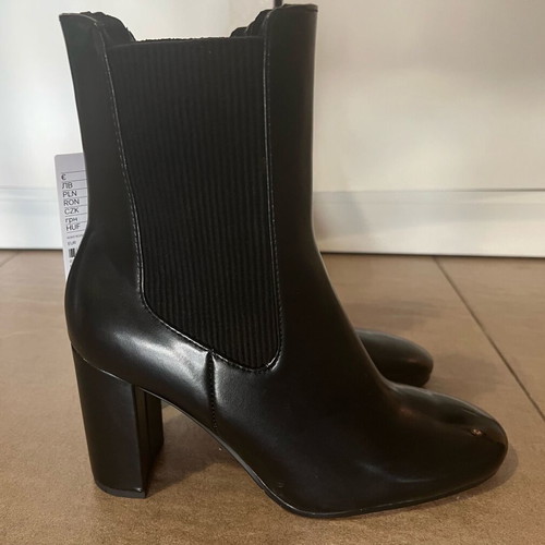 H&M Chelsea boots like new, size 37, black