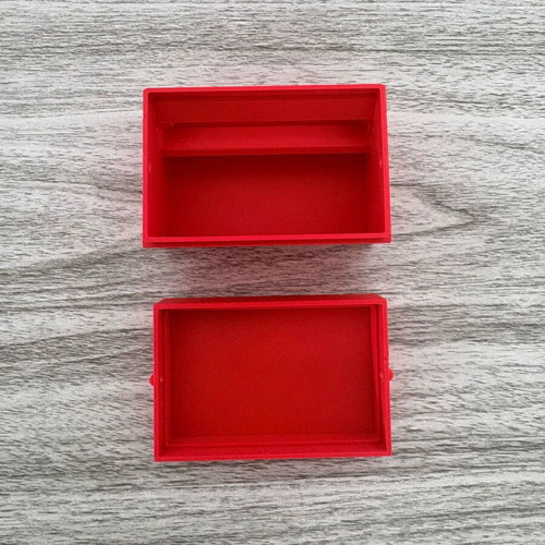 Ashtray for heated iQOS sticks red new