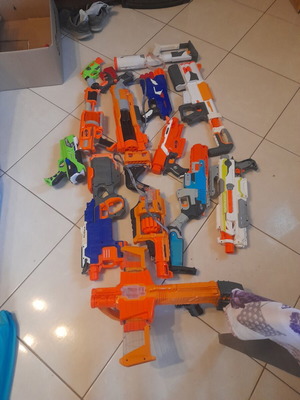 Nerf dart blasters, pack of 15