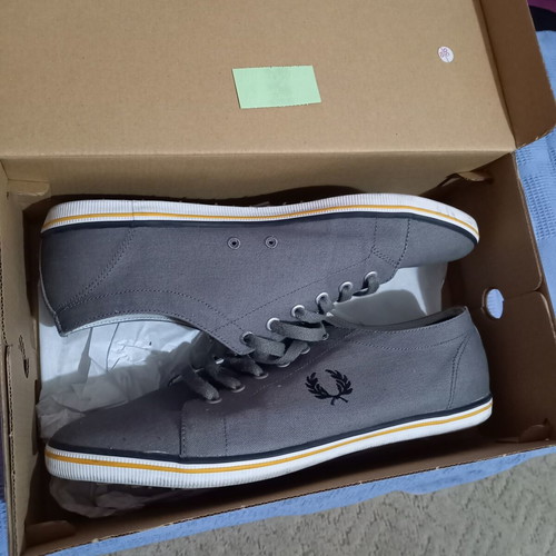 Fred Perry men's shoes size 43 falcon grey like new