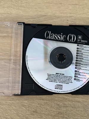 12 CD's του περιοδικού Classic CD 1990