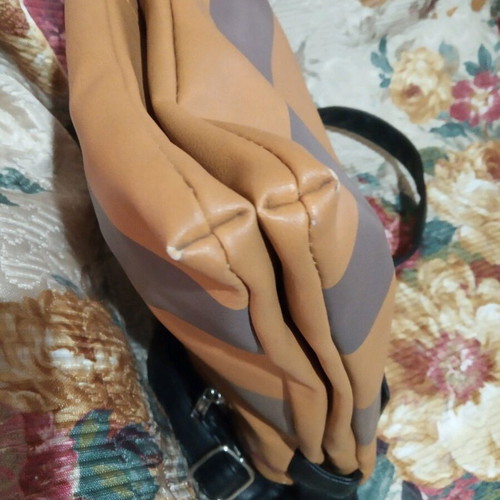 Bag with adjustable strap with minor corner wear