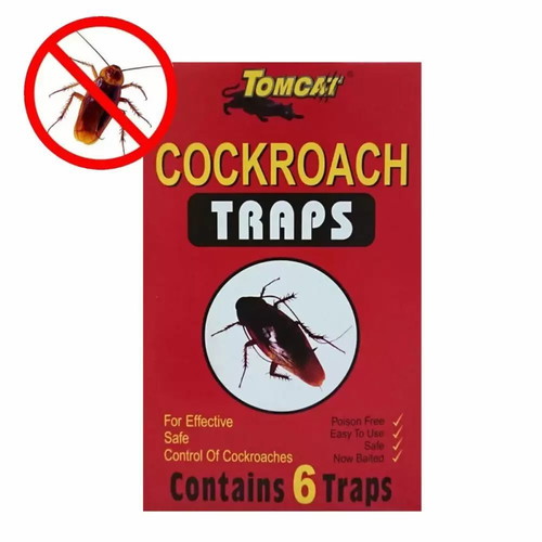Cockroach and insect glue trap set of 6, new