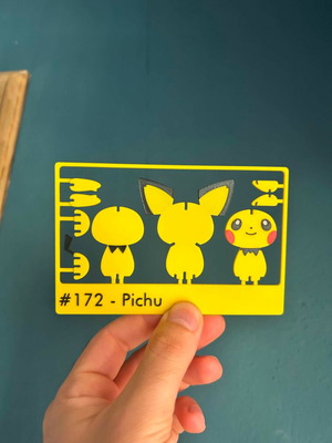 Pichu Kit Cart 3D printed, new