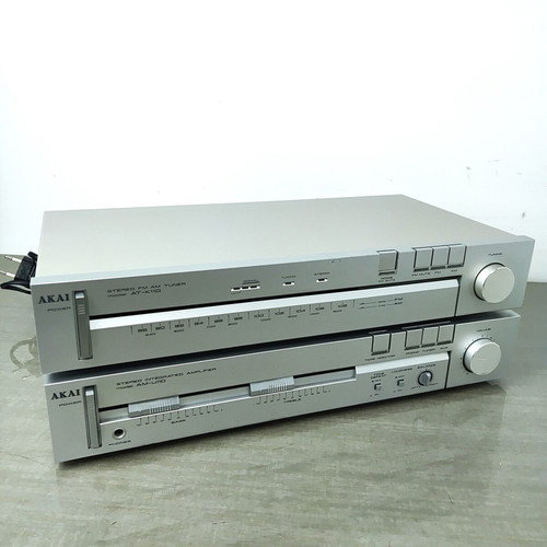 Akai AM-U110 & AT-K110 vintage Hi-Fi amplifier and radio set