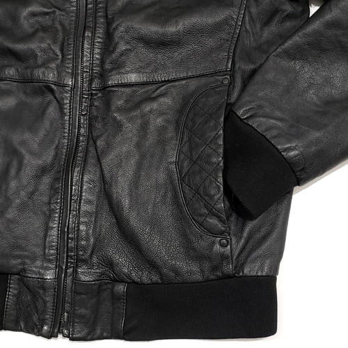 Zara Man leather jacket like new, size S-M, black