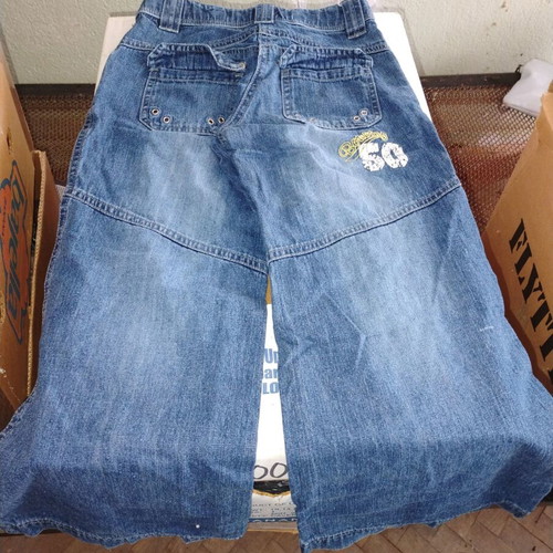 Lindex girls' jeans used, size 146 cm, blue
