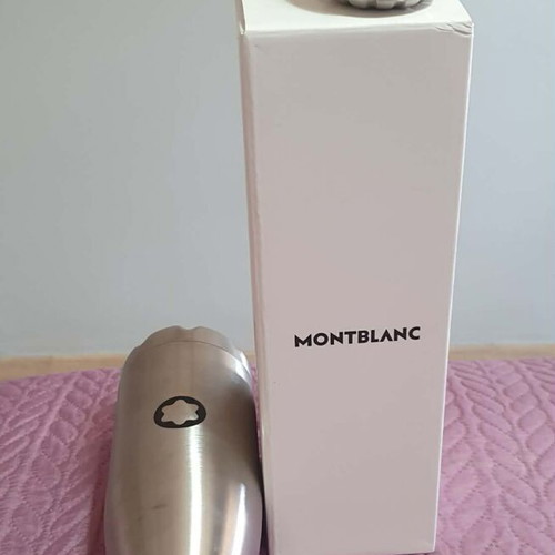 Montblanc Thermos Silver for Hot and Cold Drinks