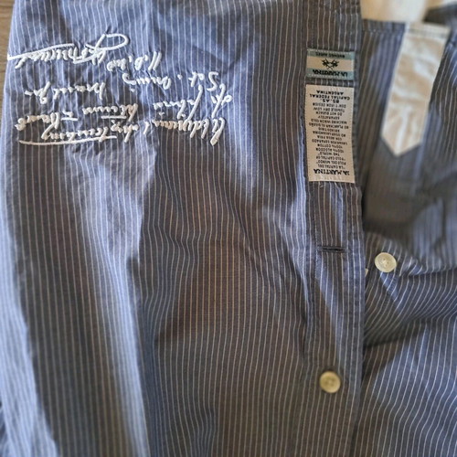 La Martina Buenos Aires men's shirt like new, blue, size L