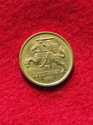 Λιθουανία 10 cents 1997 νέο